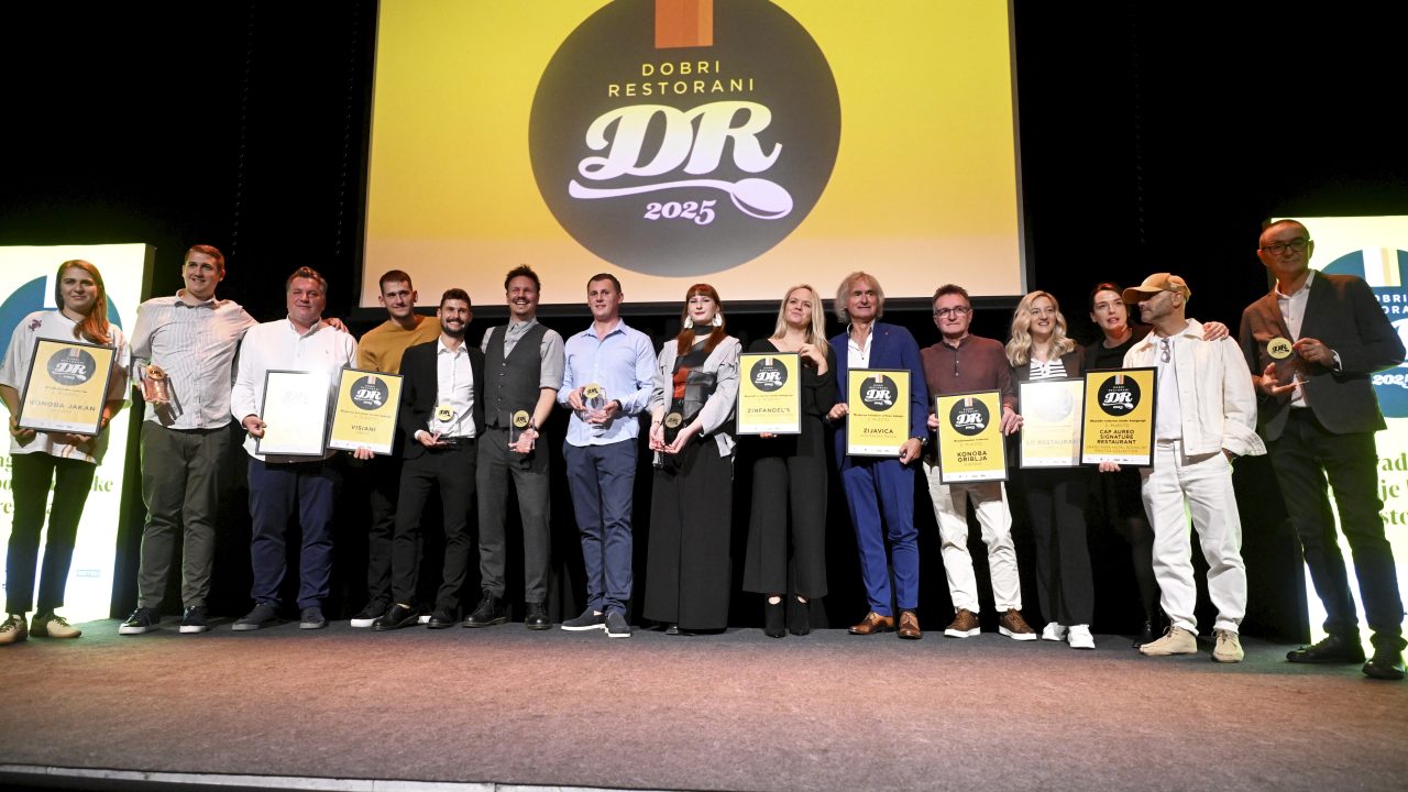 Zagreb, 29.09.2025 svecana dodjela nagrada dobri restorani 2025