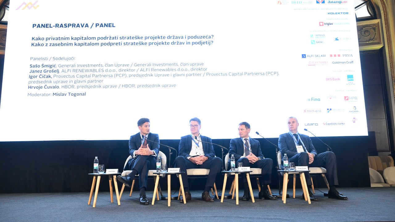 Zagreb, 08.10.2025 konferencija trziste kapitala u organizaciji jutarnjeg lista i dela