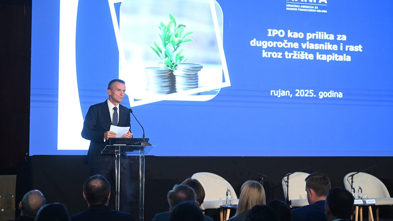 Zagreb, 24.09.2025 konferencija ipo kao prilika za dugorocne vlasnike i rast kroz trziste kapitala