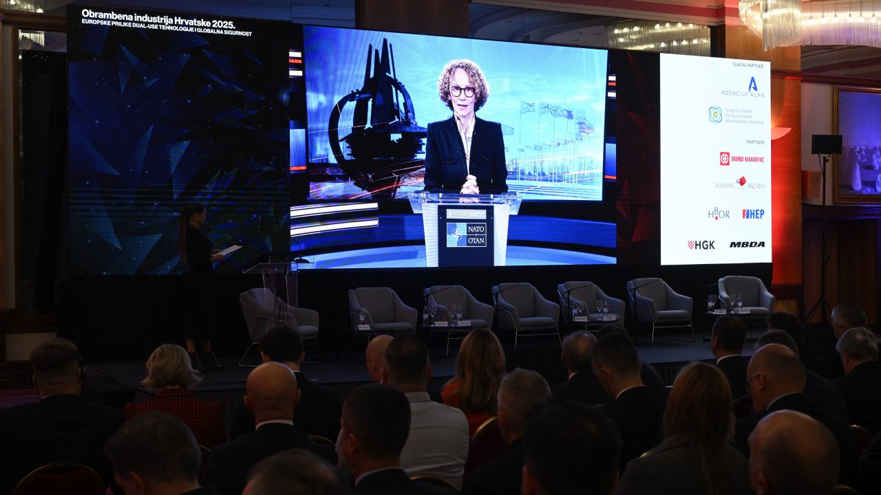 Zagreb, 05.11.2025 konferencija obrambena industrija hrvatske 2025. u organizaciji jutarnjeg lista