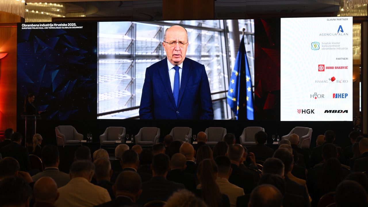 Zagreb, 05.11.2025 konferencija obrambena industrija hrvatske 2025. u organizaciji jutarnjeg lista