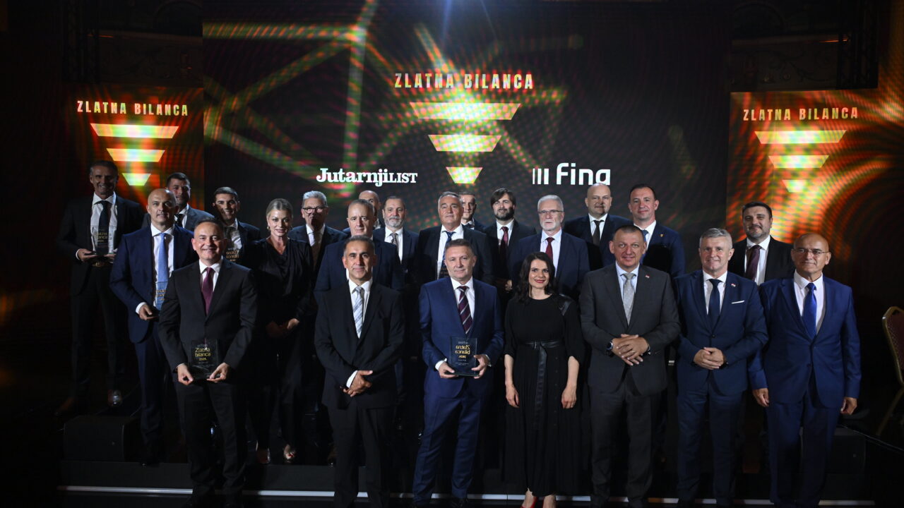Zagreb, 02.07.2025 Svecana dodjela nagrada Zlatna bilanca 2026. najuspjesnijim hrvatskim poduzetnicima